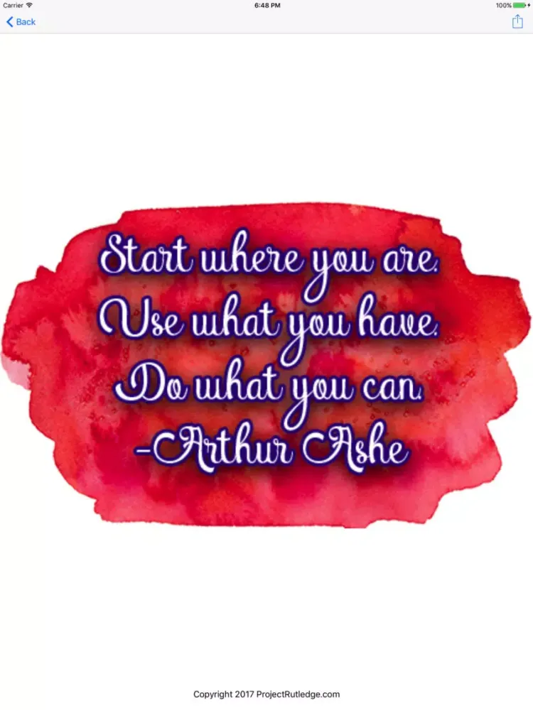 Captures d'écran de Inspirational Quotes Deck iPad 