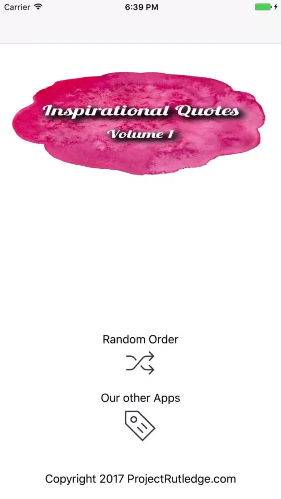 Captures d'écran de Inspirational Quotes Deck