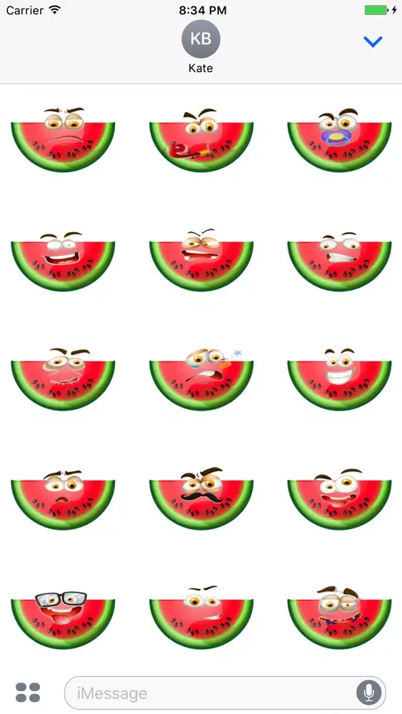 Animated Watermelon Emoji Screenshots