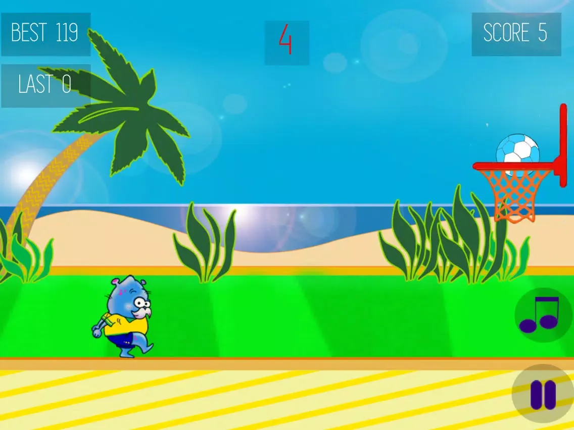Capturas de pantalla de Juggy Ball - Go to Brazil Football Basket Training iPad 