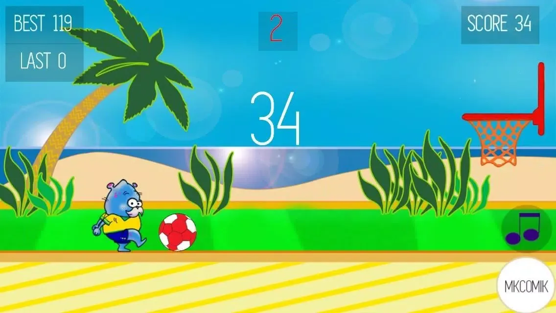 Capturas de pantalla de Juggy Ball - Go to Brazil Football Basket Training