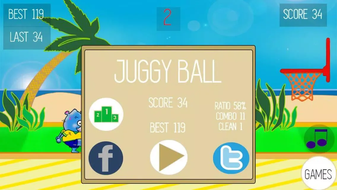 Capturas de pantalla de Juggy Ball - Go to Brazil Football Basket Training