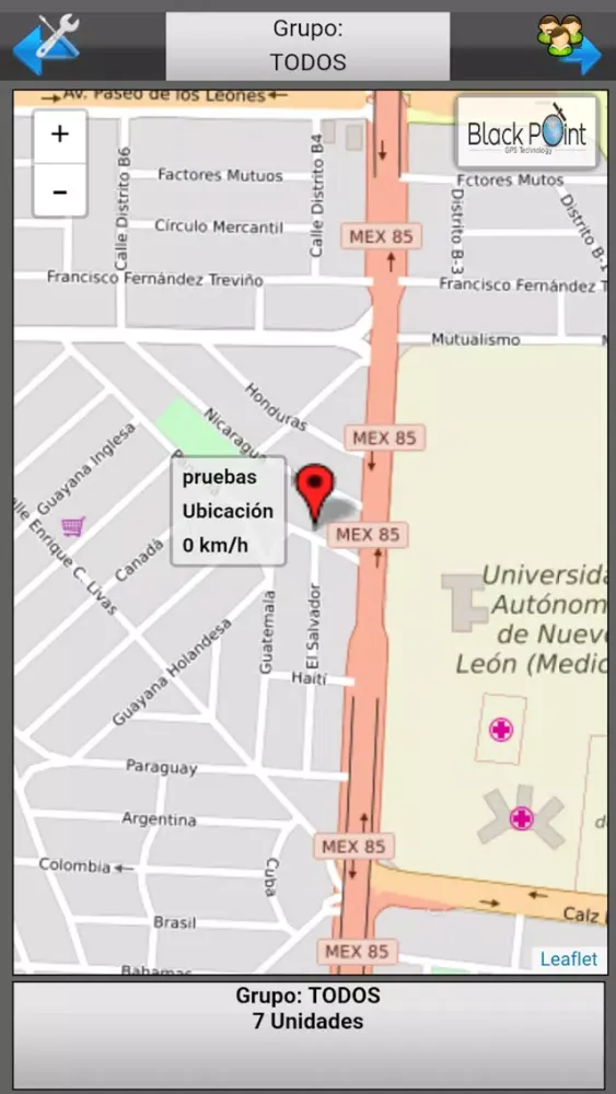 BlackPointGPS 스크린샷