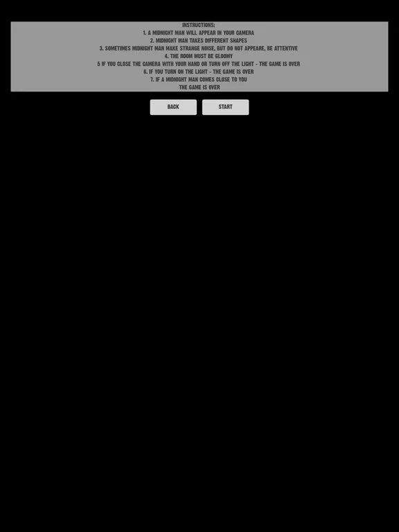 Tangkapan layar Midnight Man iPad 
