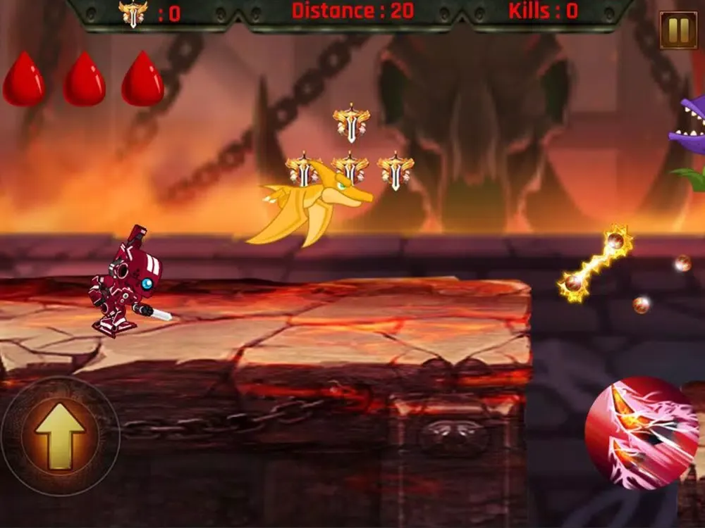 Ảnh chụp màn hình của Exterminate Dragon Action iPad 