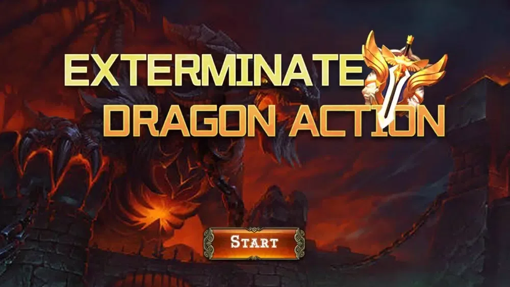 Ảnh chụp màn hình của Exterminate Dragon Action