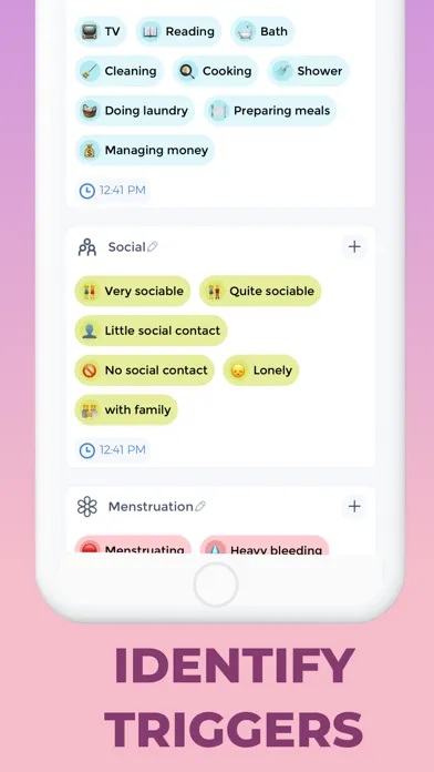 Migraine Tracker⁺应用截图