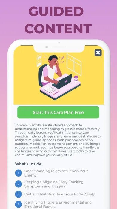 Migraine Tracker⁺应用截图