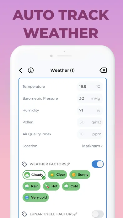 Migraine Tracker⁺应用截图