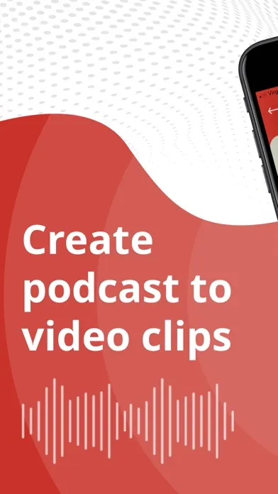 PodVideo - Podcast to video স্ক্রিনশট
