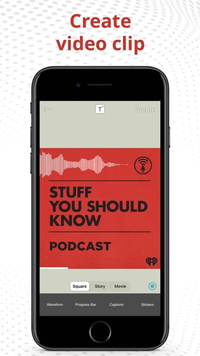 PodVideo - Podcast to video স্ক্রিনশট