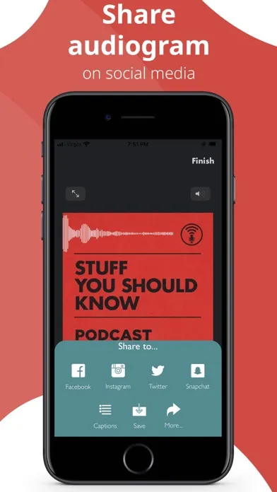 PodVideo - Podcast to video স্ক্রিনশট