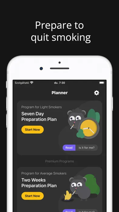 Quit Planner - Cigarette سکرین شاٹس