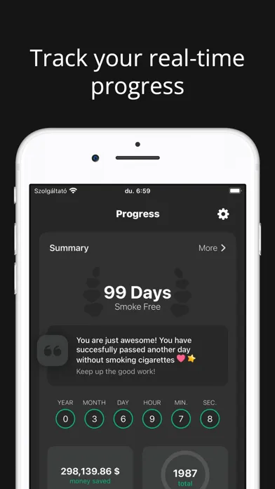 Quit Planner - Cigarette سکرین شاٹس