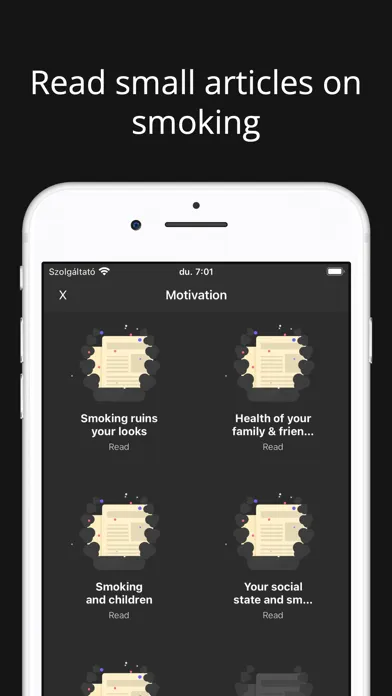 Quit Planner - Cigarette سکرین شاٹس