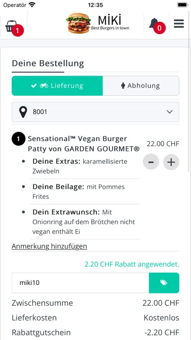 Capturas de pantalla de Miki Burgers