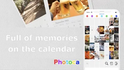 Zrzuty ekranu PHOTOCA / photos calendar