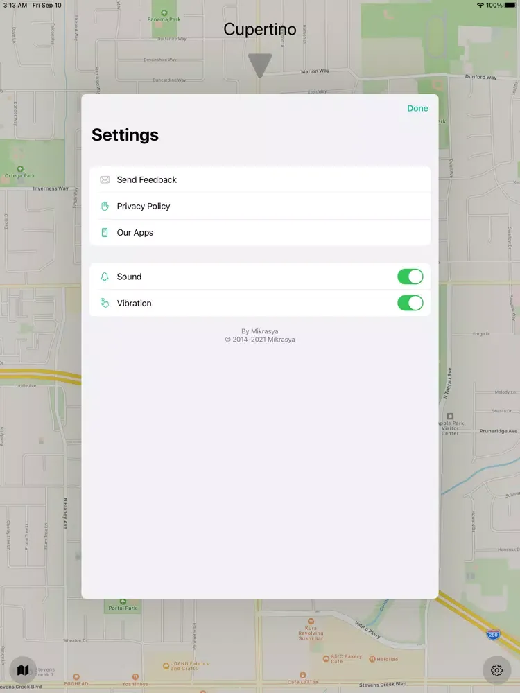 Qibla Simple iPad 应用截图