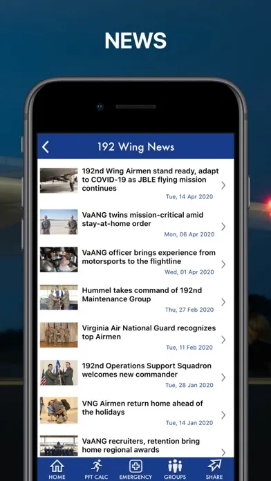 Virginia Air National Guard স্ক্রিনশট