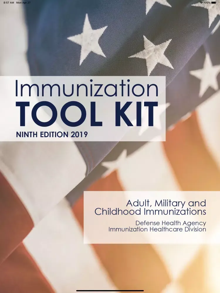 Immunization Tool-Kit iPad  स्क्रीनशॉट