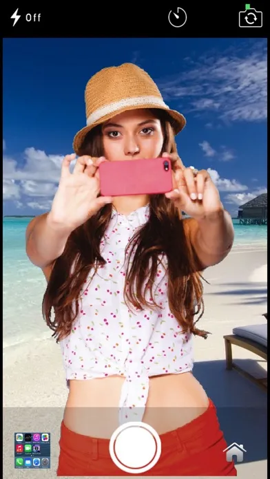 Capturas de pantalla de iSelfie - Create your real Avatar and paste it to any photo you take!