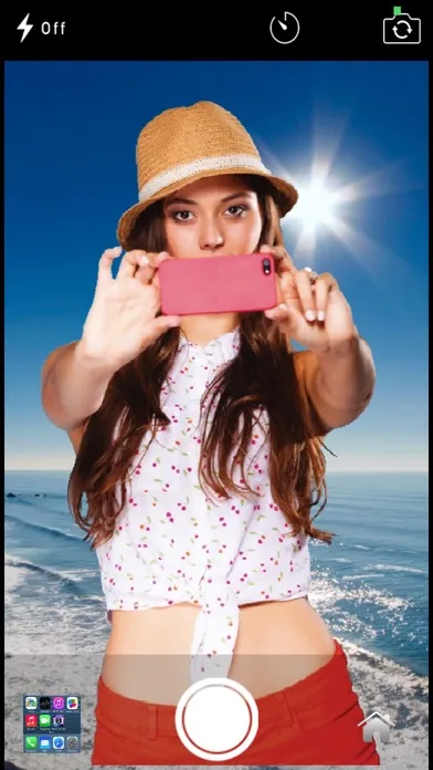 Capturas de pantalla de iSelfie - Create your real Avatar and paste it to any photo you take!