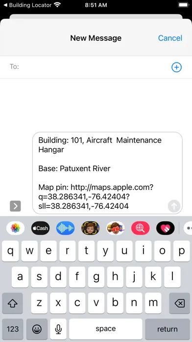 NAVAIR Building Locator應用截圖