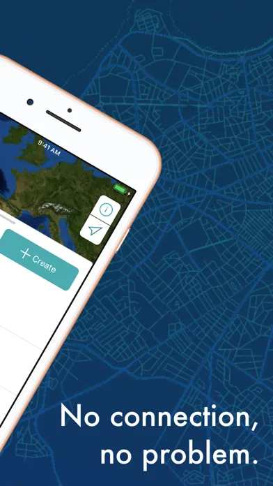 Screenshot di MapCache by NGA