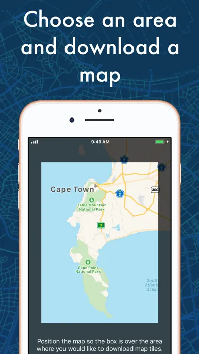 Screenshot di MapCache by NGA