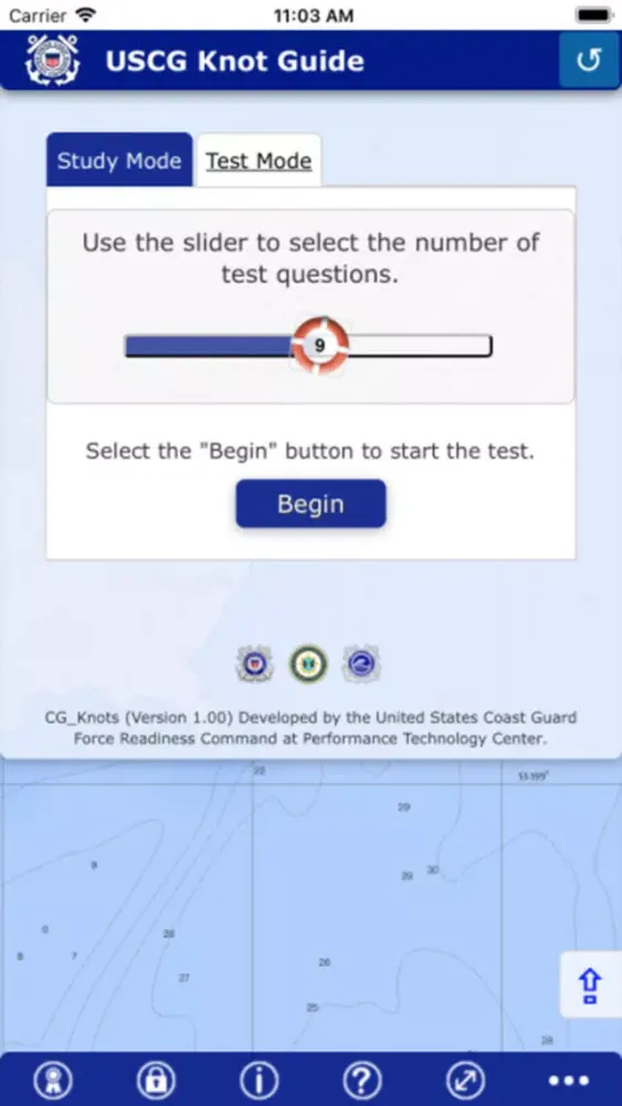 Capturas de pantalla de USCG Knot Guide