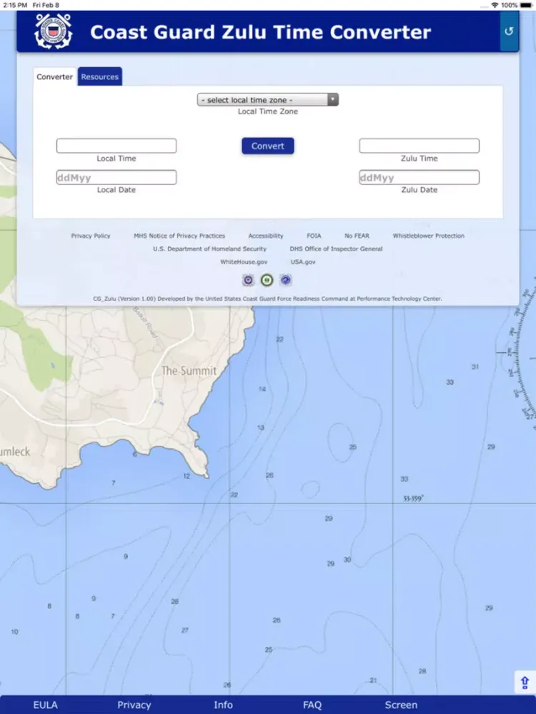 Скриншоты USCG Zulu iPad 