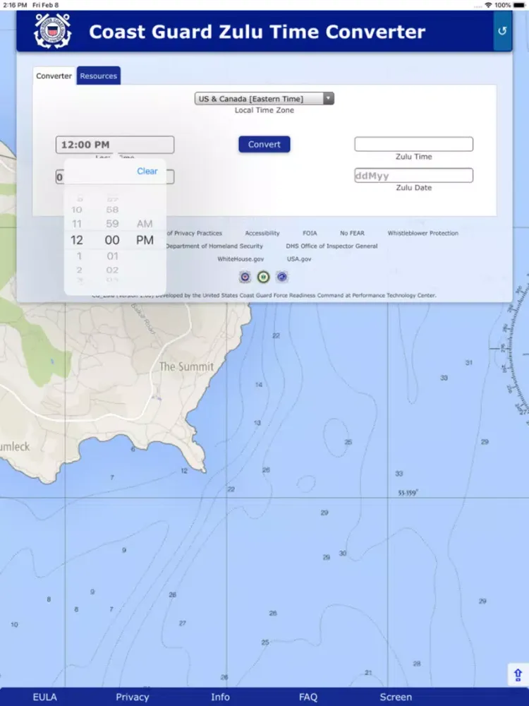 Скриншоты USCG Zulu iPad 