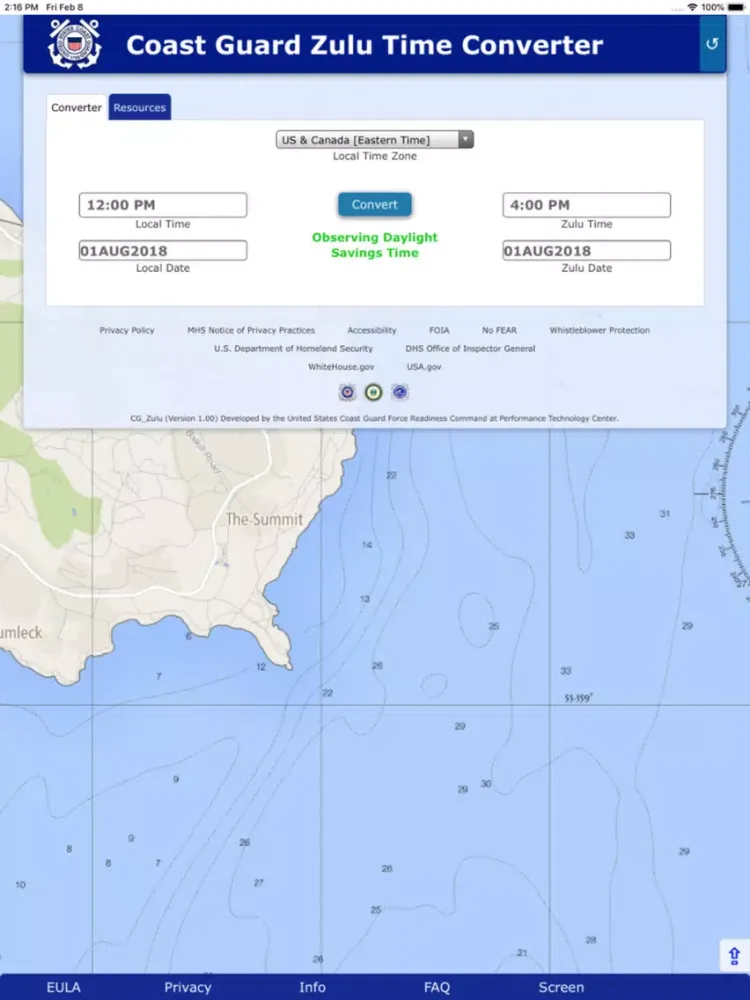 Скриншоты USCG Zulu iPad 