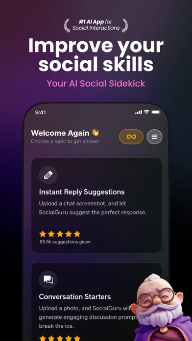 Rizz Wizard AI by SocialGuru应用截图