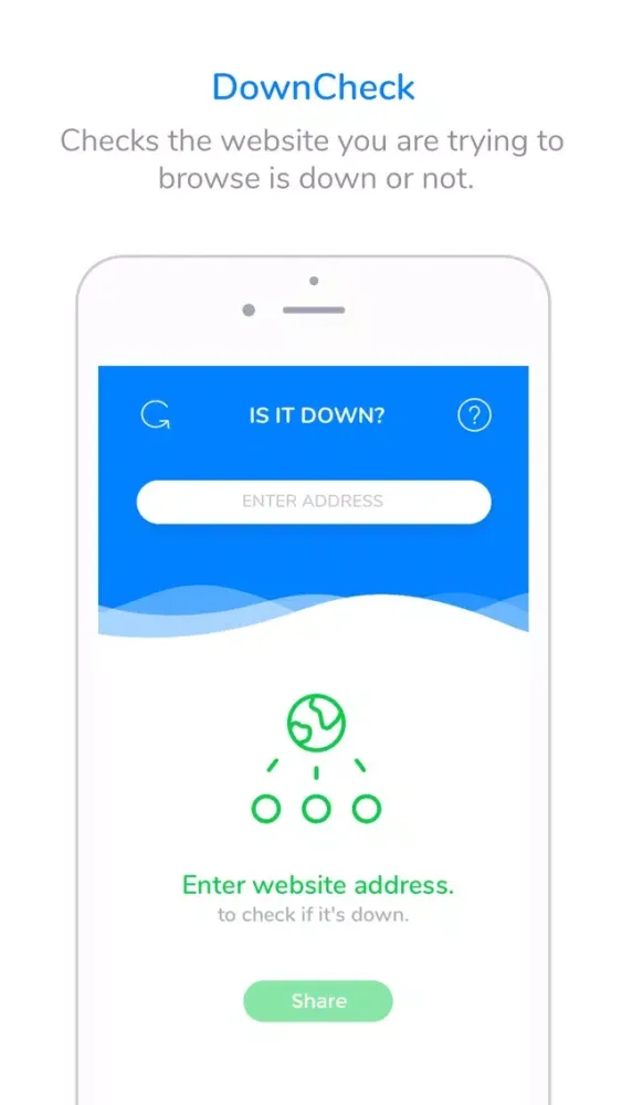 Down Check - Website down for everyone or just me? スクリーンショット