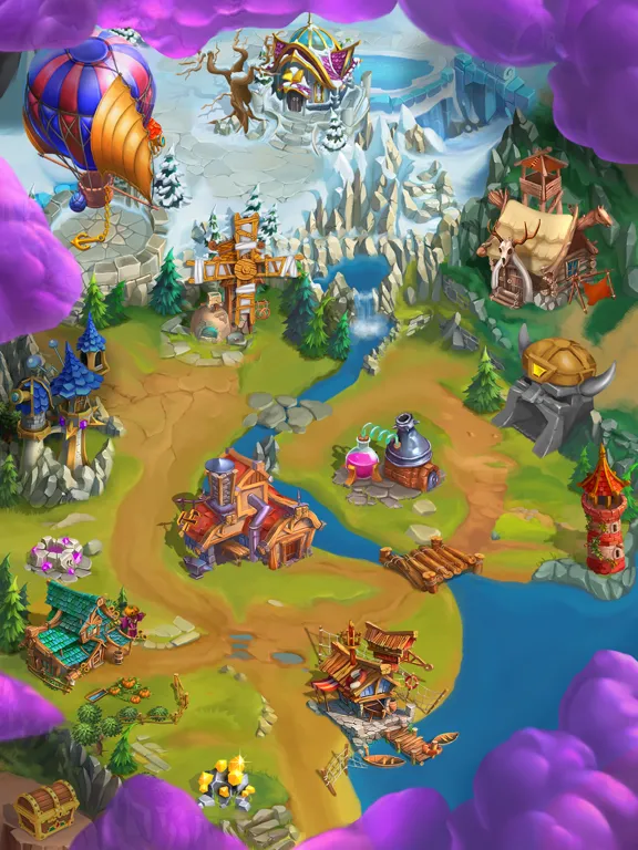 Matchland Quest iPad  स्क्रीनशॉट