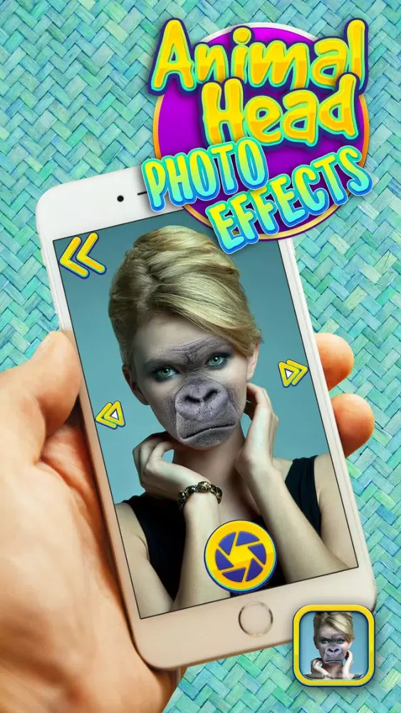 Capturas de tela do Animal Head Photo Effects – Cool Face Swap Montage Maker with Funny Stickers