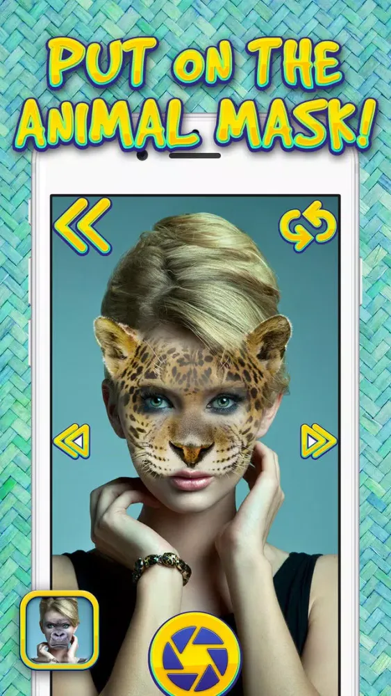 Capturas de tela do Animal Head Photo Effects – Cool Face Swap Montage Maker with Funny Stickers