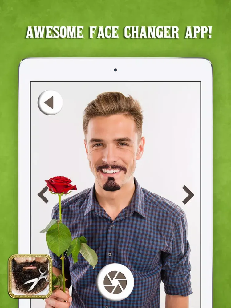 Barber Shop – The Best Virtual Beard and Hair Salon for Handsome Men iPad  স্ক্রিনশট