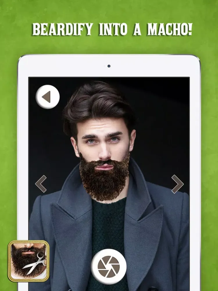 Barber Shop – The Best Virtual Beard and Hair Salon for Handsome Men iPad  স্ক্রিনশট
