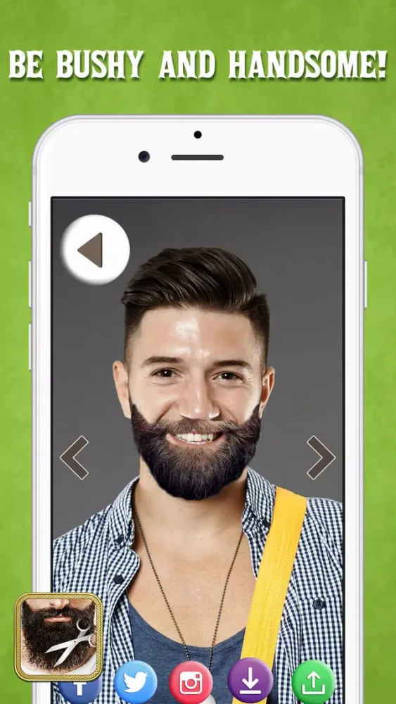 Barber Shop – The Best Virtual Beard and Hair Salon for Handsome Men স্ক্রিনশট