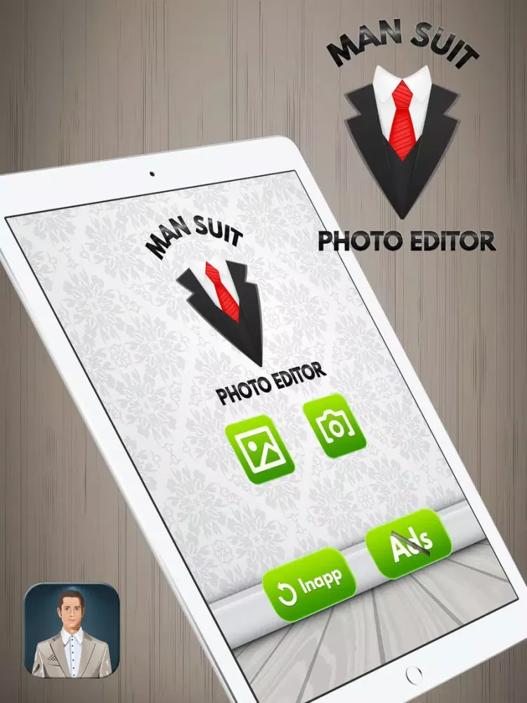 Man Suit Photo Editor – Fashion Dress Up Game & Montage Maker for Stylish Boy.s and Men iPad 應用截圖