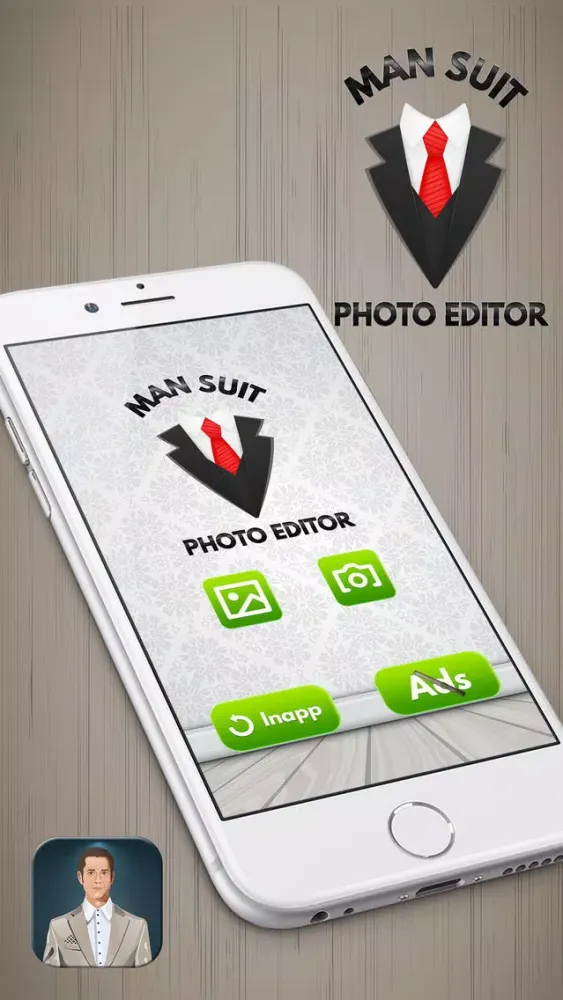 Man Suit Photo Editor – Fashion Dress Up Game & Montage Maker for Stylish Boy.s and Men應用截圖