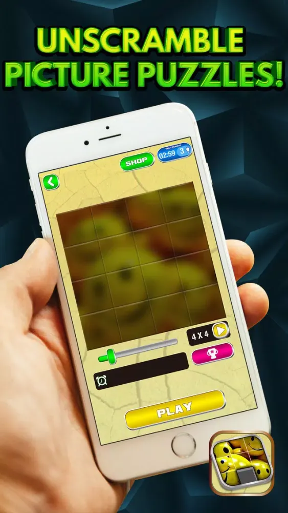 Tangkapan skrin 3D Sliding Puzzle Game for Kids and Adults