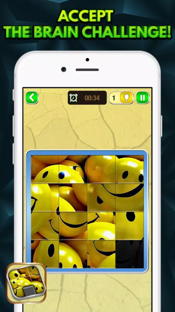 Tangkapan skrin 3D Sliding Puzzle Game for Kids and Adults