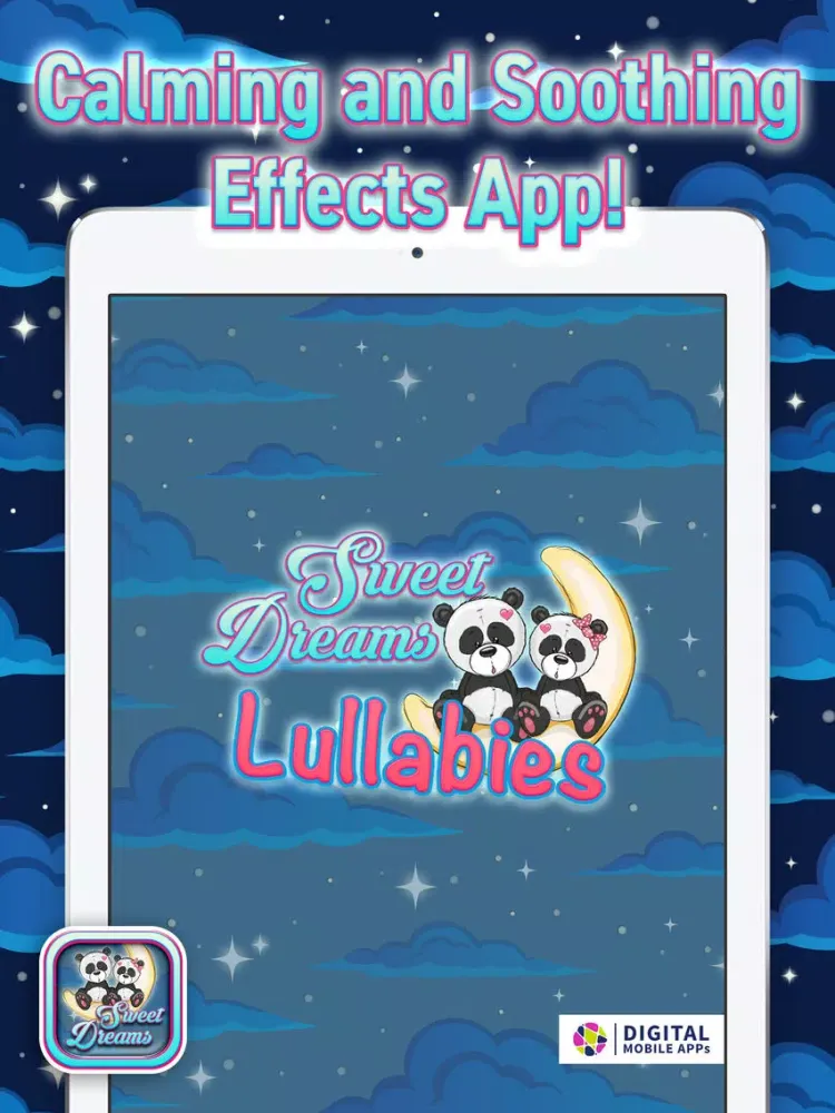 تصاویر Sweet Dreams Lullabies – Hush Your Baby to Sleep with Beautiful Bedtime Songs iPad 