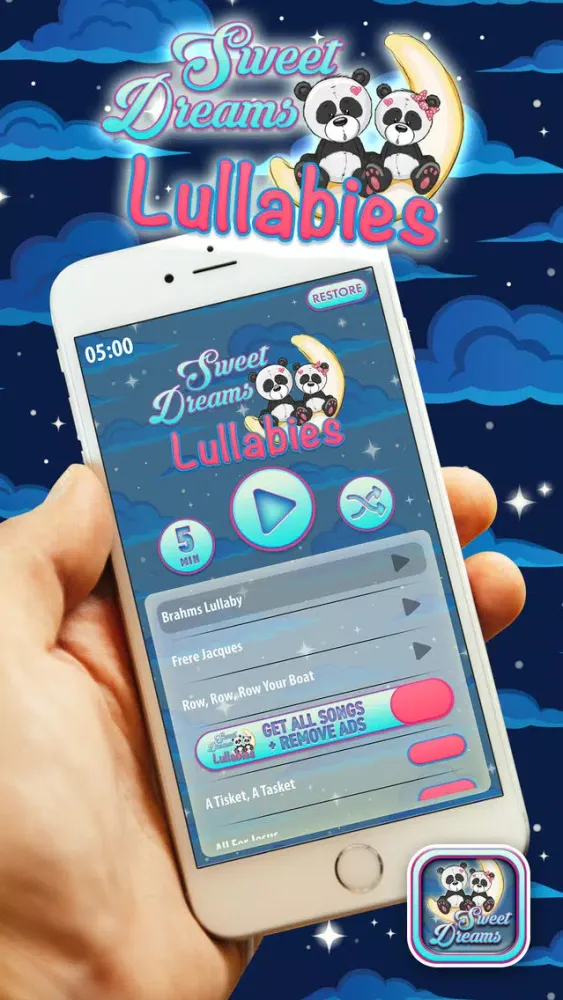 تصاویر Sweet Dreams Lullabies – Hush Your Baby to Sleep with Beautiful Bedtime Songs