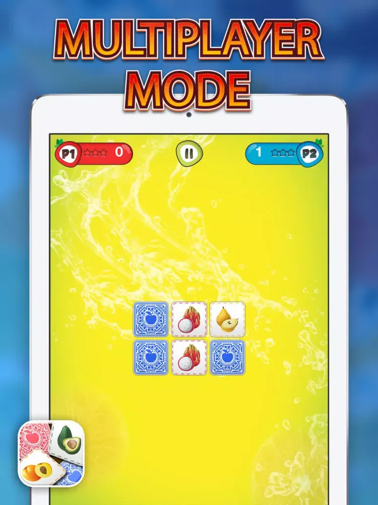 Fruit Mania Memory Game – Education.al Flash Card Matches for Kid.s iPad  Screenshots