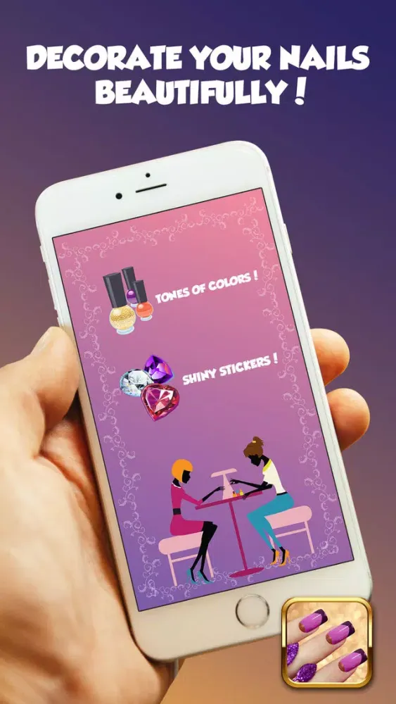 Captures d'écran de Fancy Nails Game for Girls