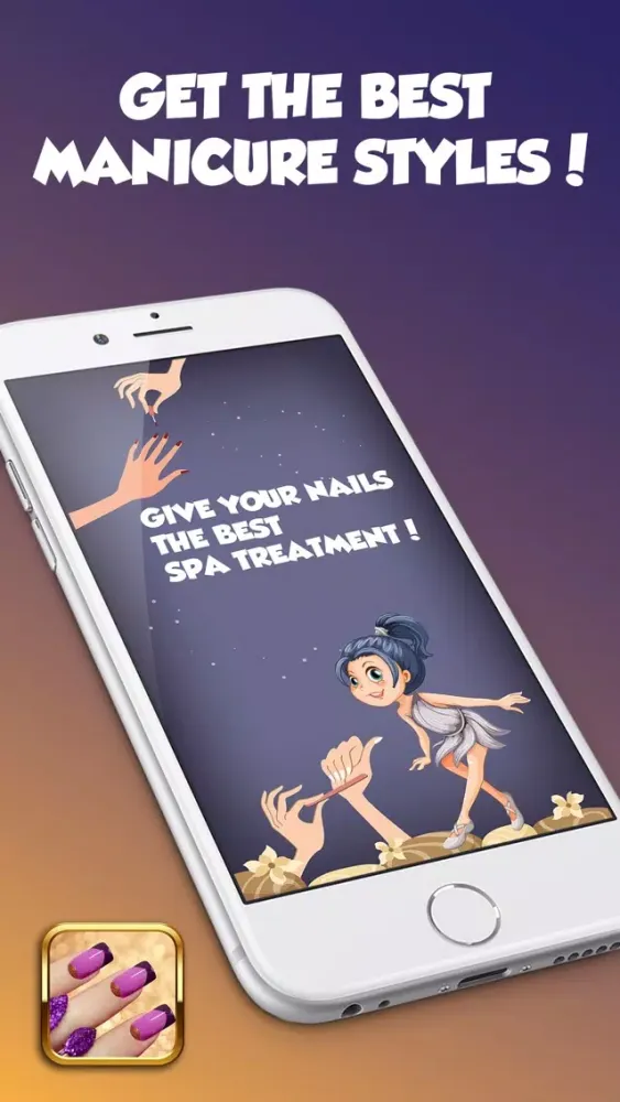 Captures d'écran de Fancy Nails Game for Girls